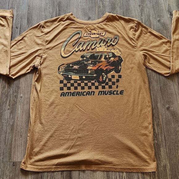 GM Official General Motors Chevrolet Camaro Muscle Car Shirt size Large - Picture 4 of 5